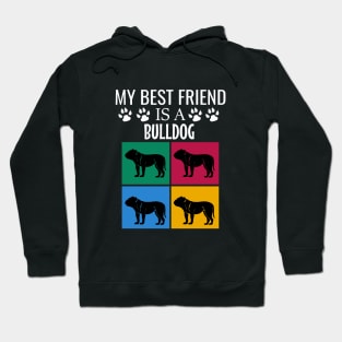 My best friend is a bulldog Hoodie